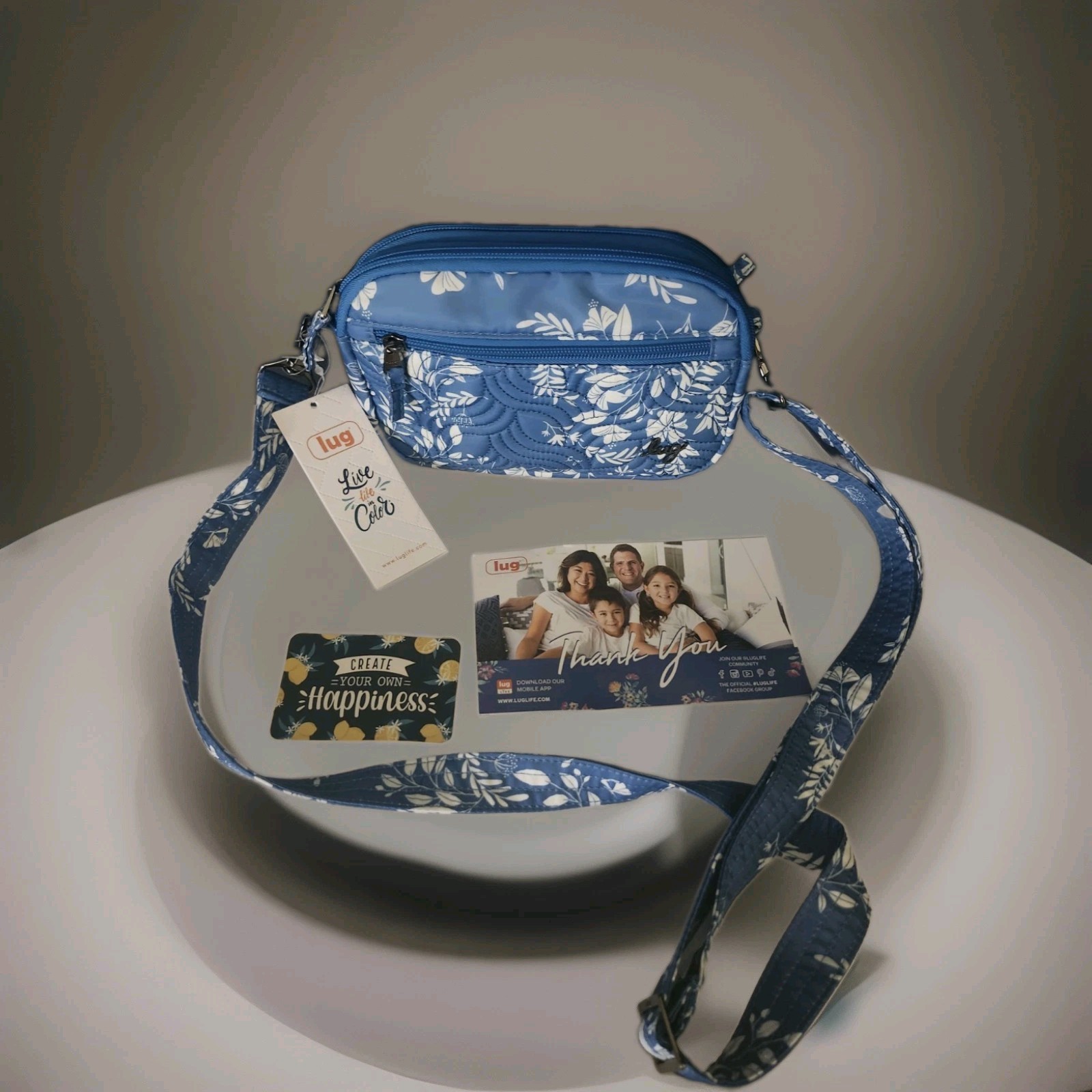 Lug “Super Coupe” Convertible Crossbody Purse.