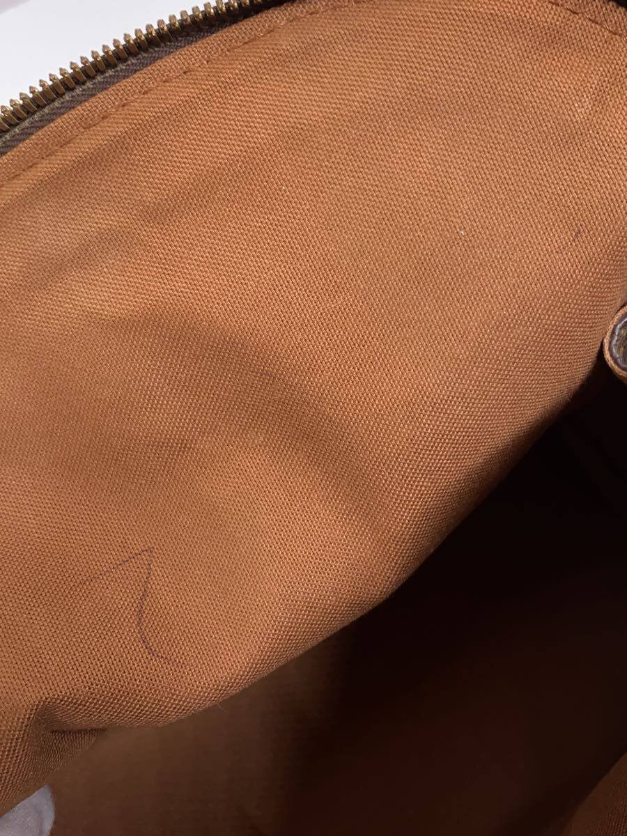 Louis Vuitton Monogram Alma Hand Bag Brown M51130 Authentic