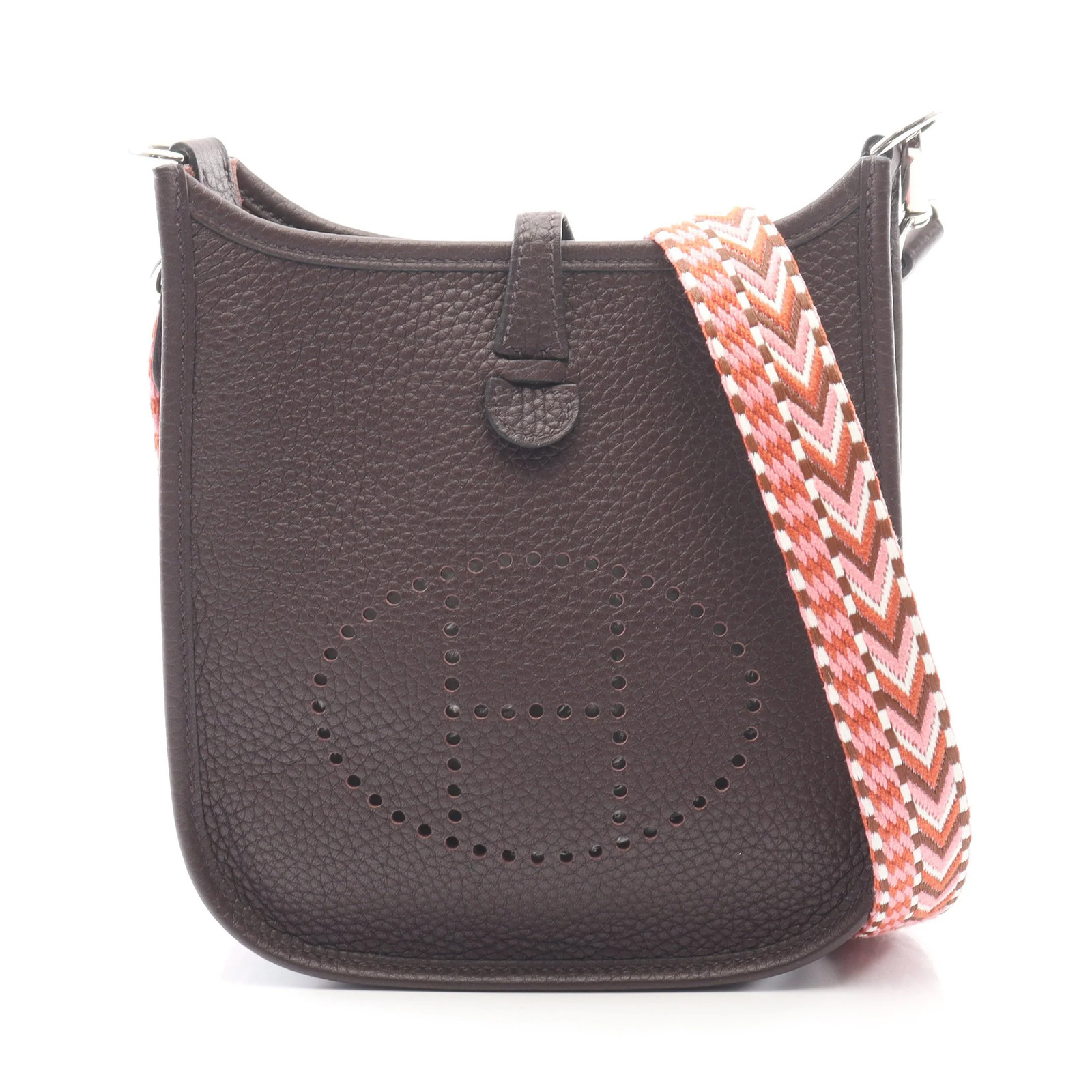 Hermes TPM Shoulder Bag Bordeaux #RCB2492