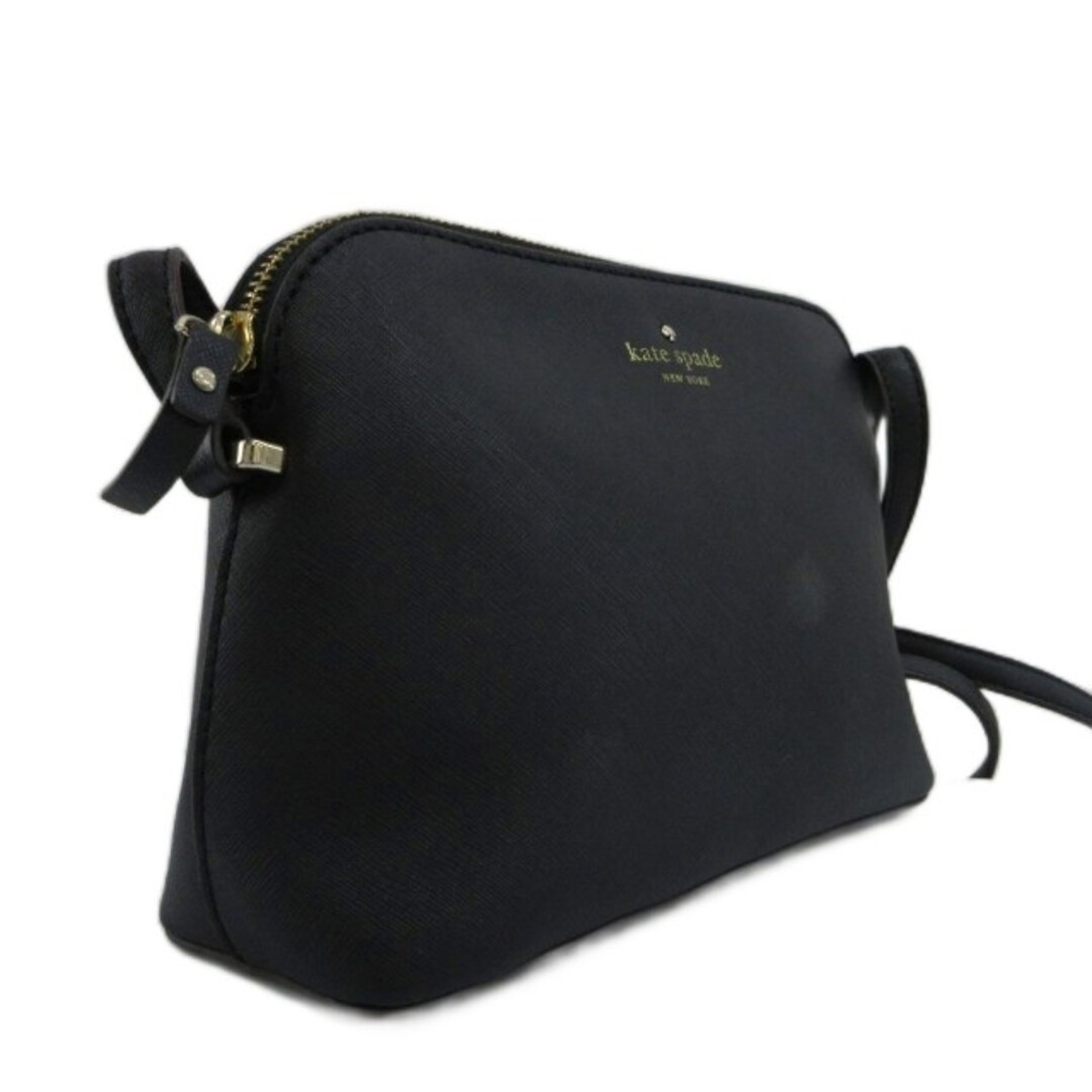 Kate Spade Cedar Street Mandy Shoulder Bag Pochette Cowhide Leather Logo Used 8a