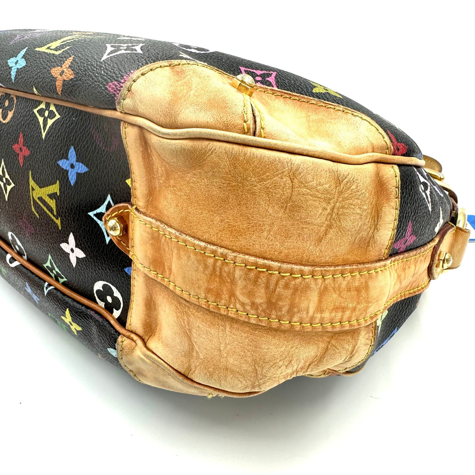 8.21 Live Louis Vuitton Greta Handbag Monogram Multicolor