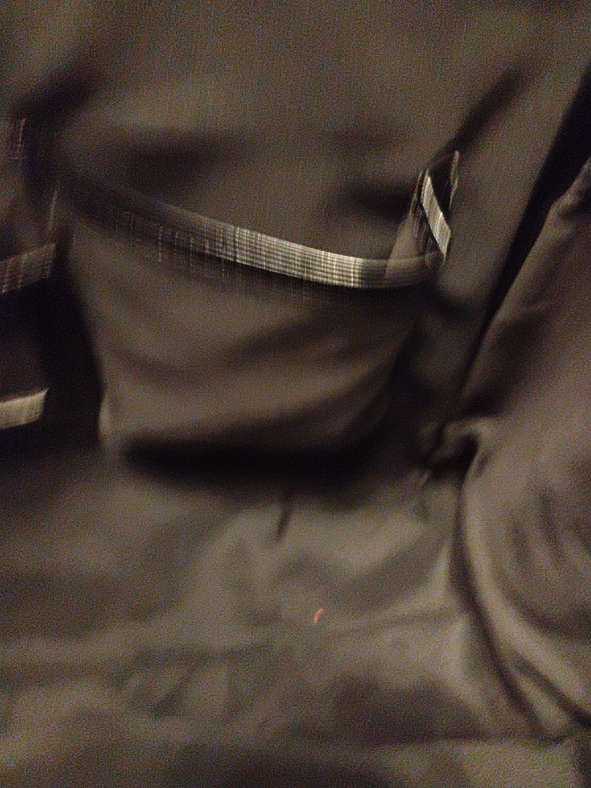 Gianni Bernini Black With Brown Trim Shoulder Bag B12