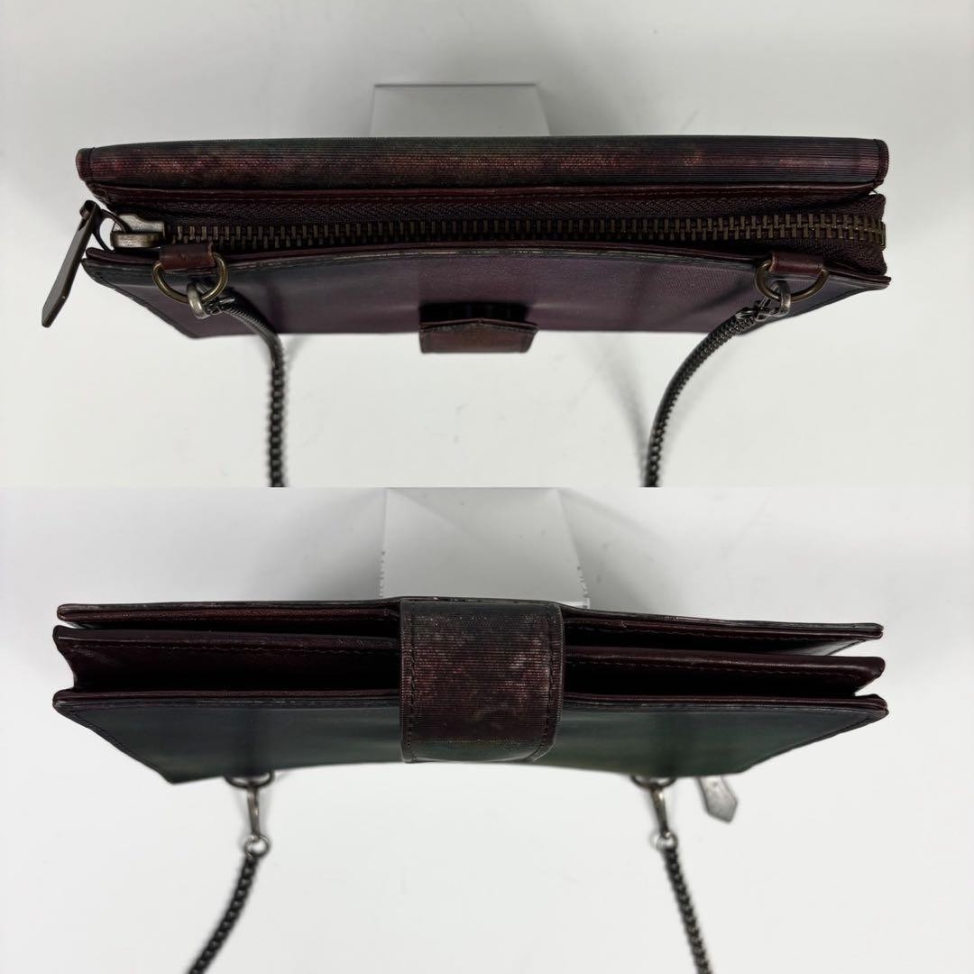 Jean Paul Gaultier V Cyber ​​Shoulder Bag Chain Wallet Vintage From Japan