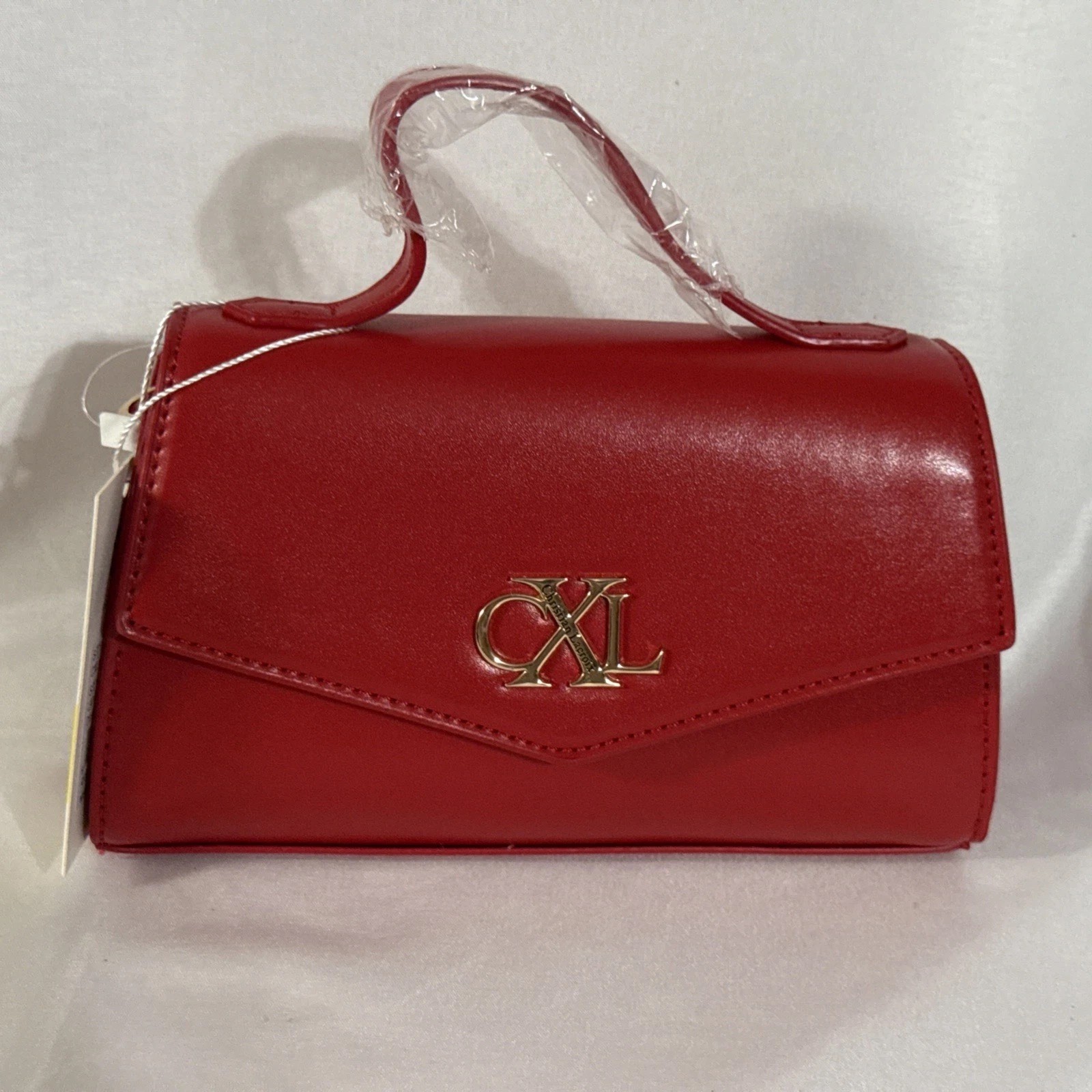 CXL Christian Lacroix Laine Red Patent Crossbody NWT $88
