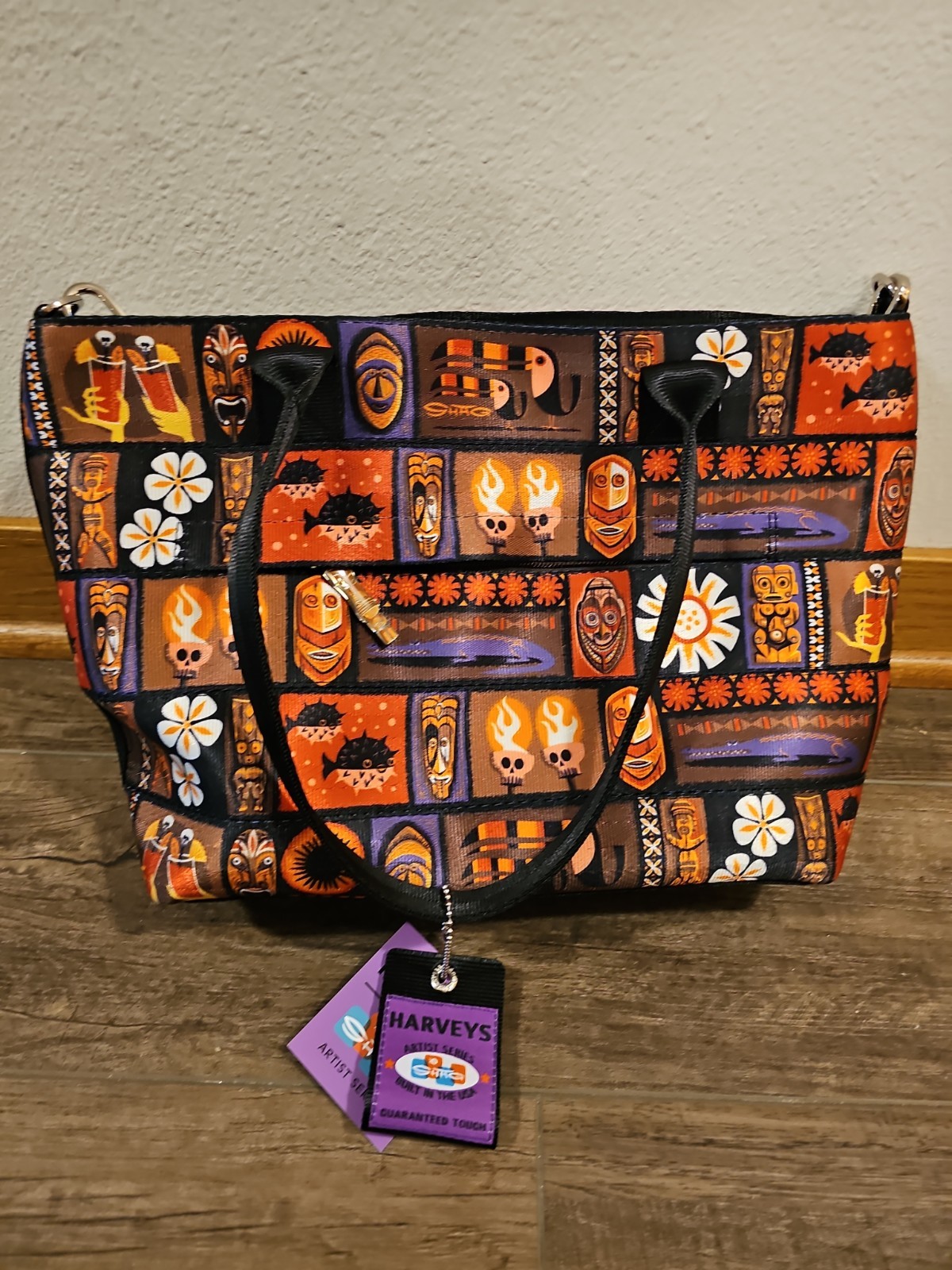 Harvey’s Shag Tiki Tapa Mini Streamline Tote Sold Out