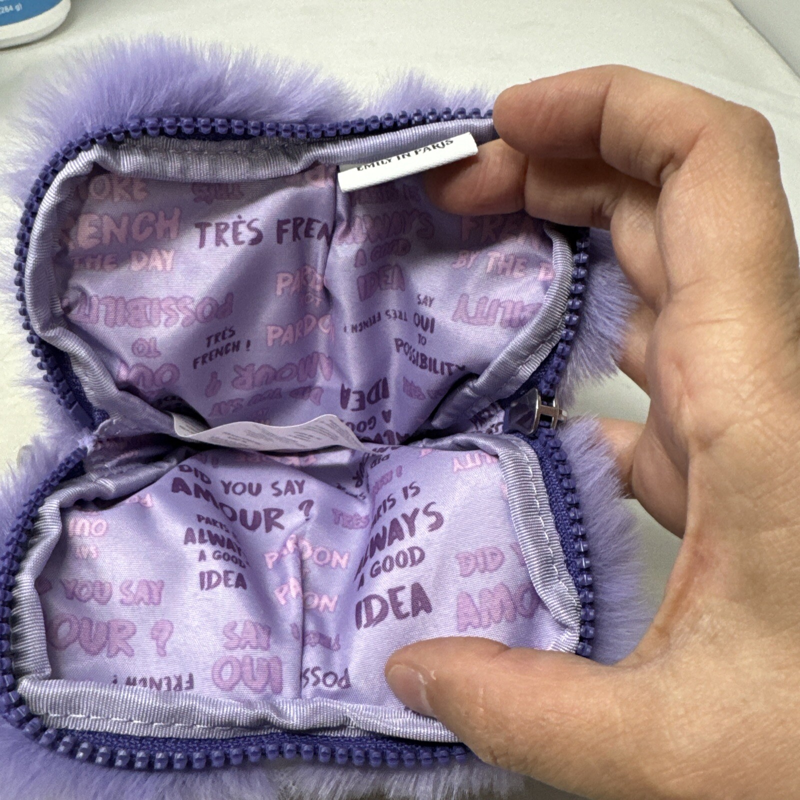 Kipling Emily İn Paris Furry Lilac