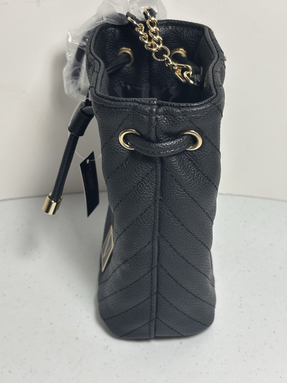 Victoria Secret V-Quilt Perfume Pouch V Monogram NWT