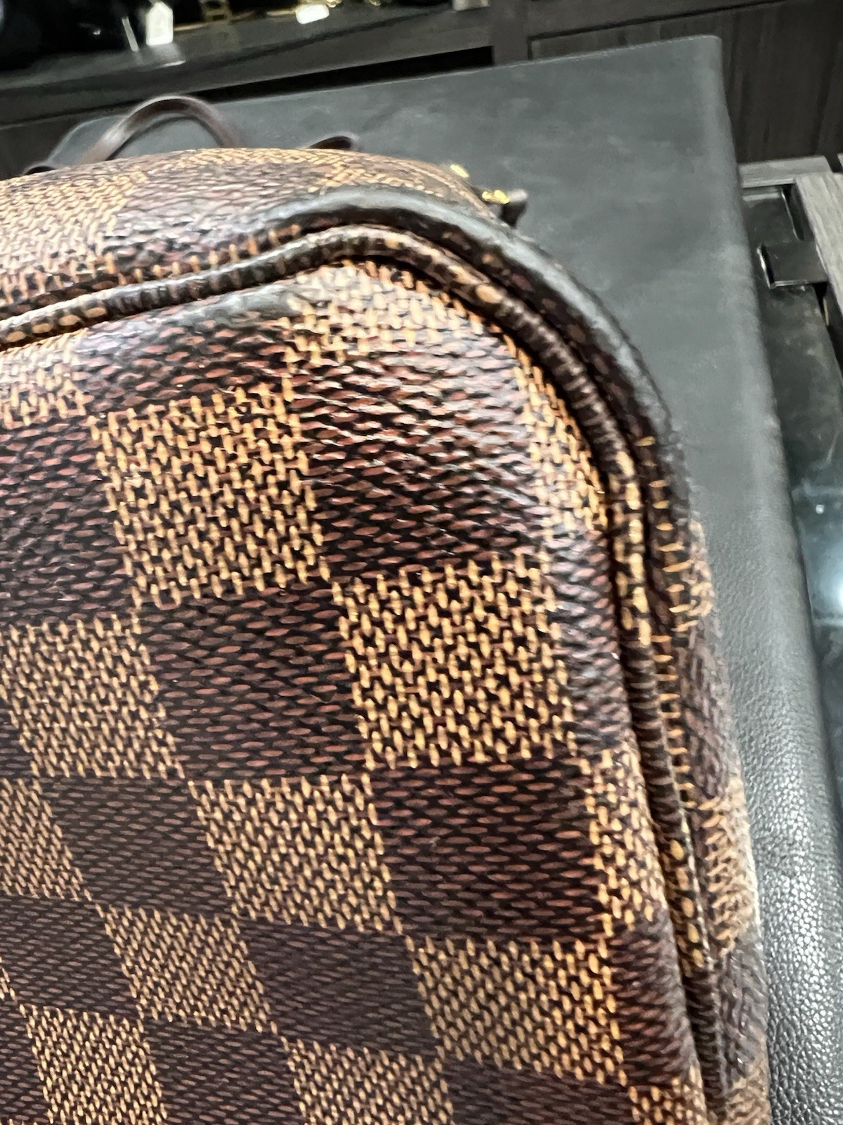 Louis Vuitton Neverfull GM Damier Ebene with Insert & Authenticity Retail $2310