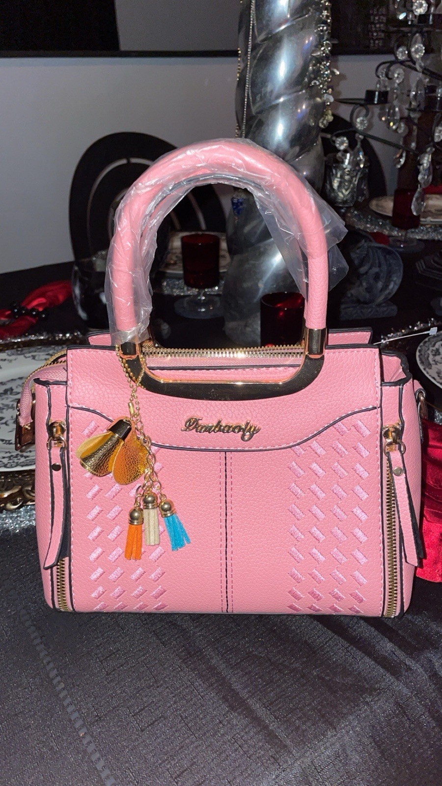 Danbaoly pink purse NEW