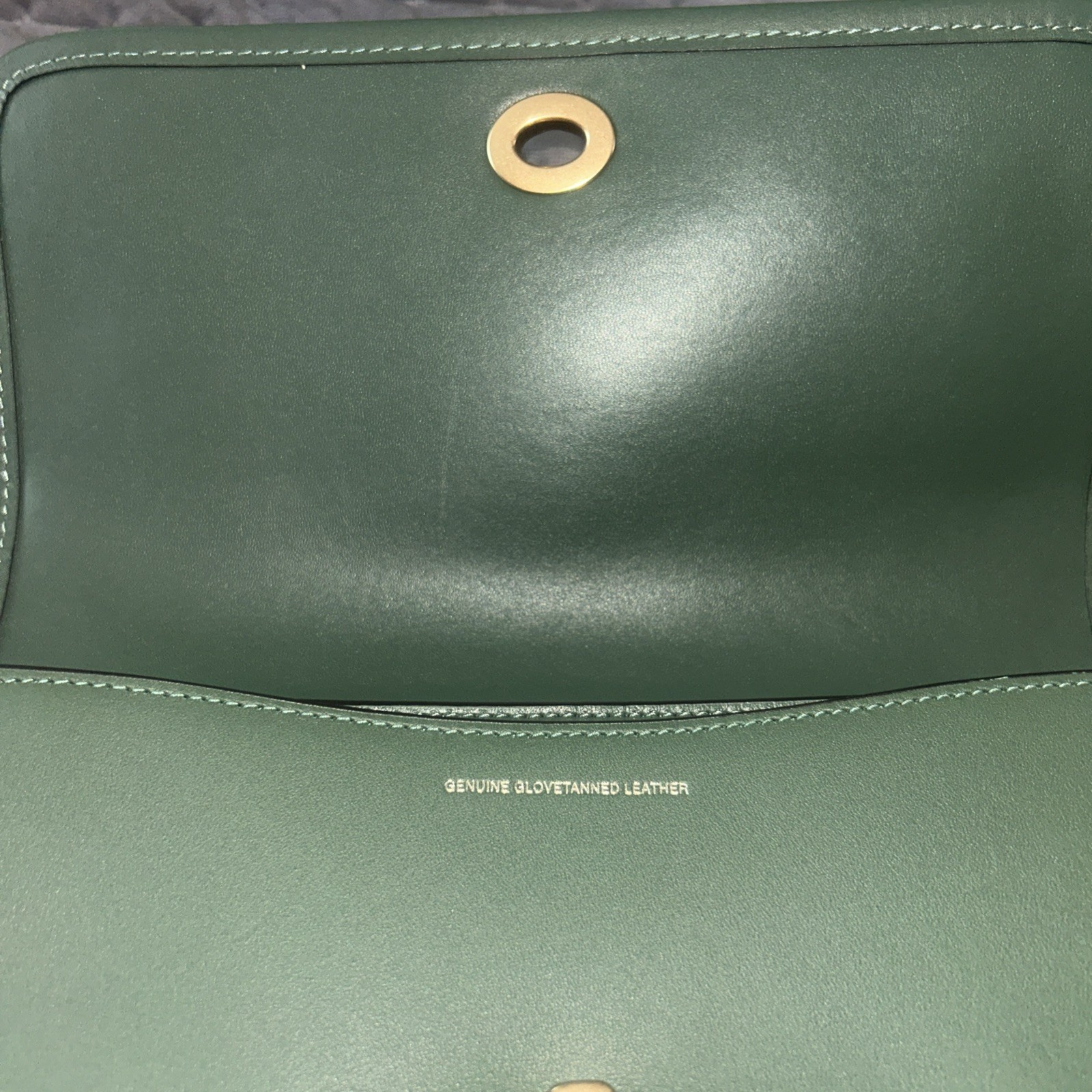 Coach Dinky Coachtopia Bag Crossbody Hunter Green Genuine Leather New Retail 295