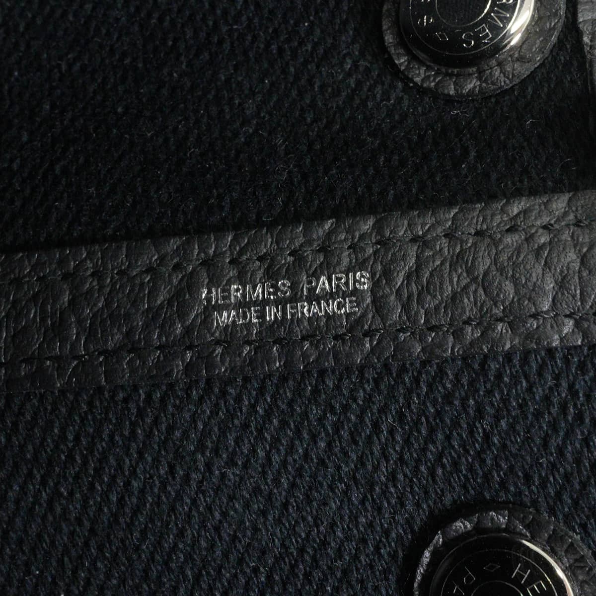 [Pre-loved] HERMES Garden Party 30 TPM Noir (Black)/Ecru Toile Twill H/Veau …