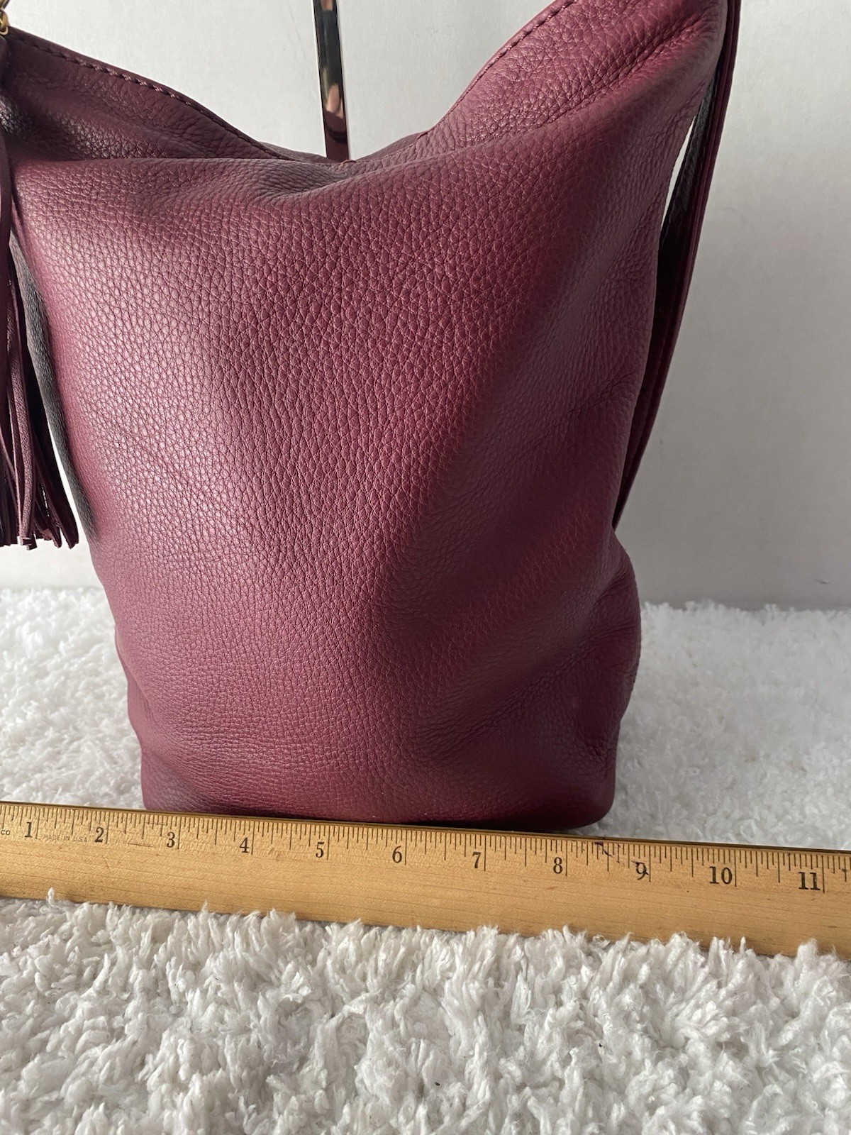 HOBO International Blaze Convertible Leather Backpack Tote Bag