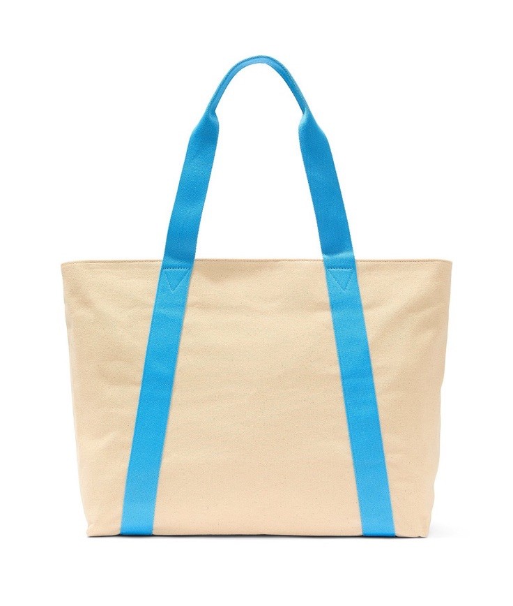 Victoria’s Secret PINK TEAM 1986 LOVE Canvas Summer Beach Tote Bag