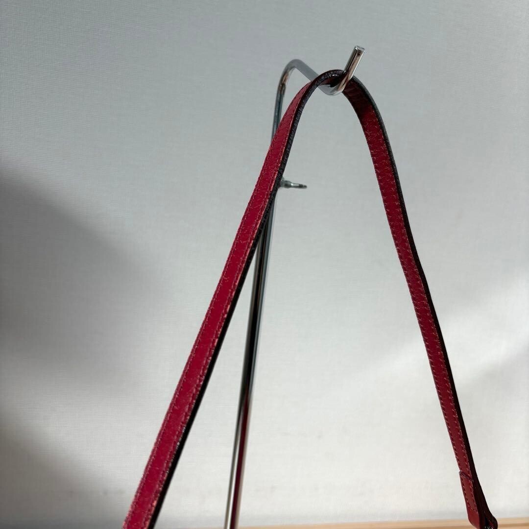 BURBERRY Blue Label Pink Nova Check Canvas Pouch Bag Handbag Auth