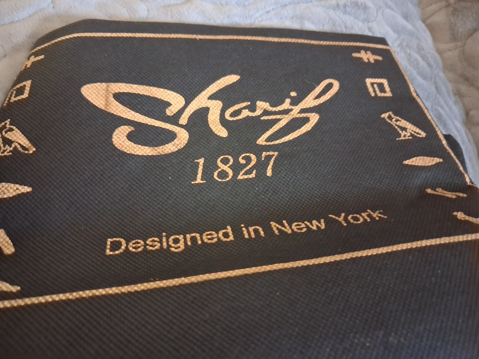 Sharif Legacy Museum Mlange Haircalf Leather Messenger Bag Original Price $200