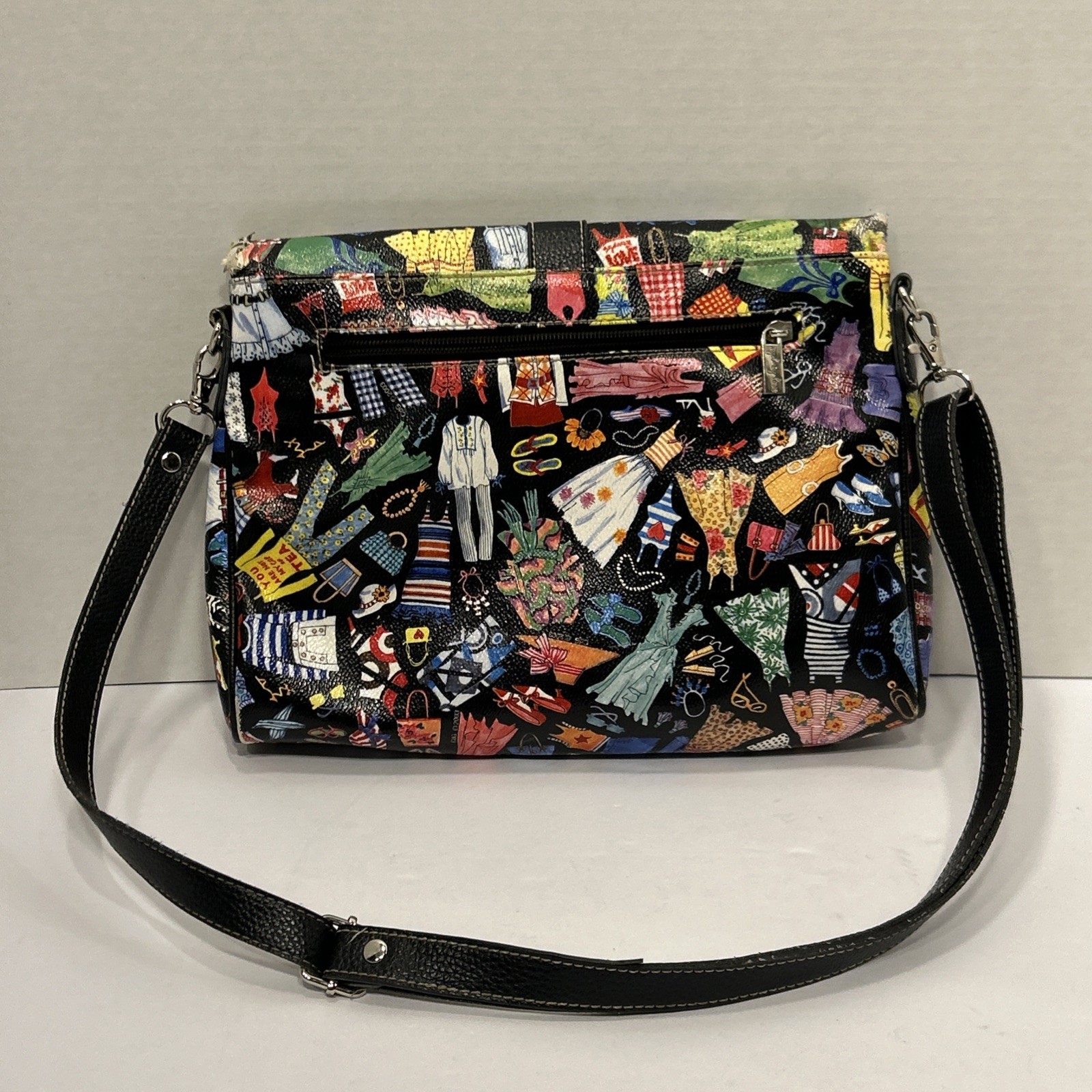 Sydney Love 2003 Tote Bag Colorful Print Of Various Clothing Read Desc.