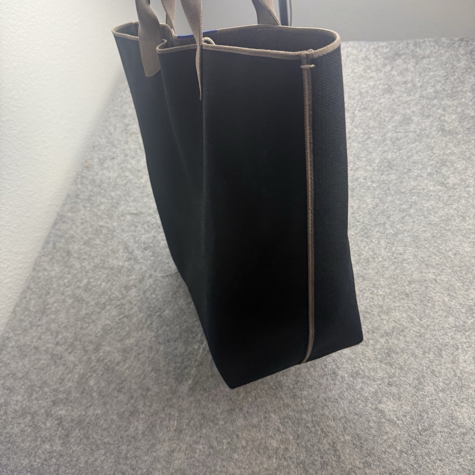 ROTHY’S The Lightweight Tote Bag Black Portobello Standard Knit