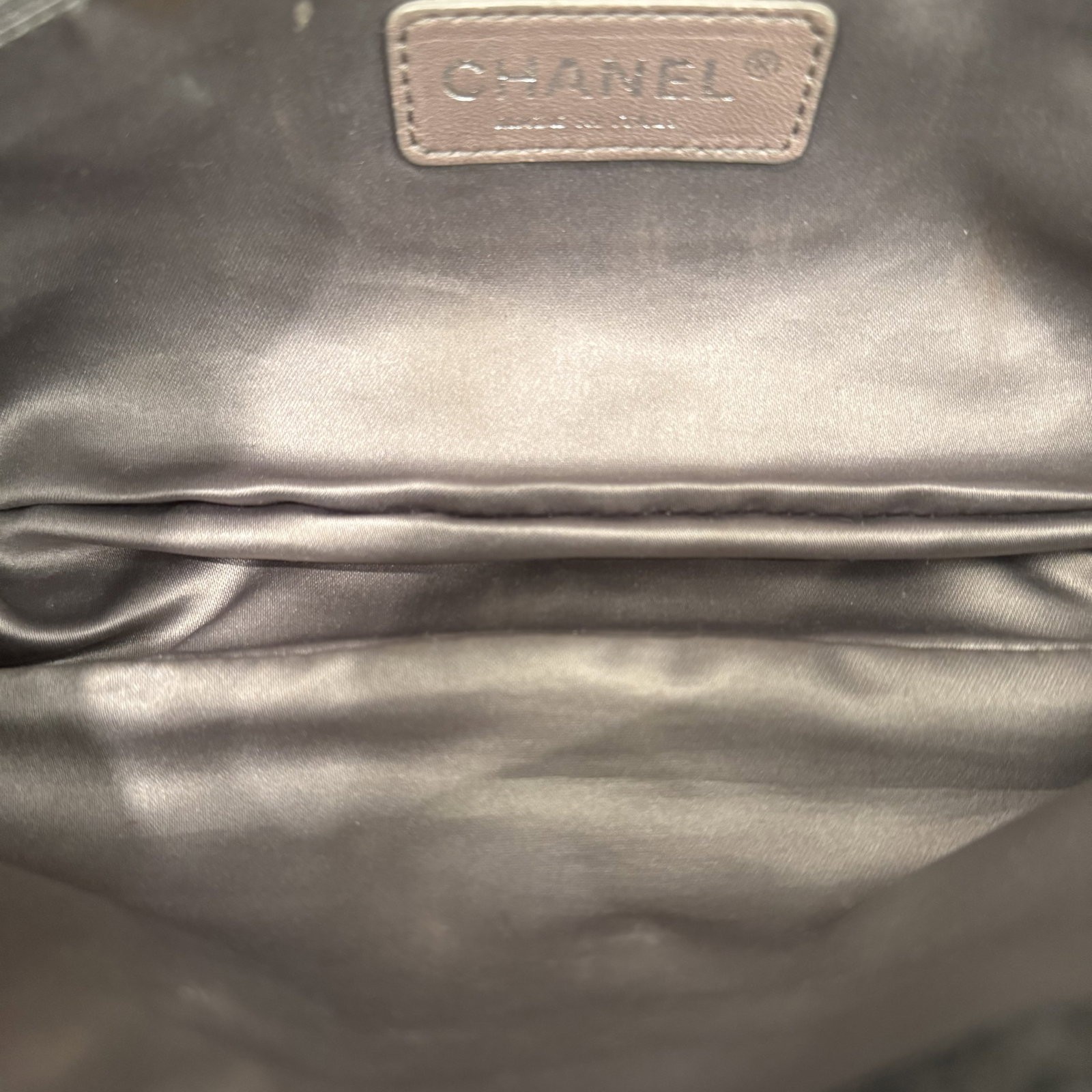 Chanel Classic Flap Flap Bag Black Vinyl (yg030926d5)