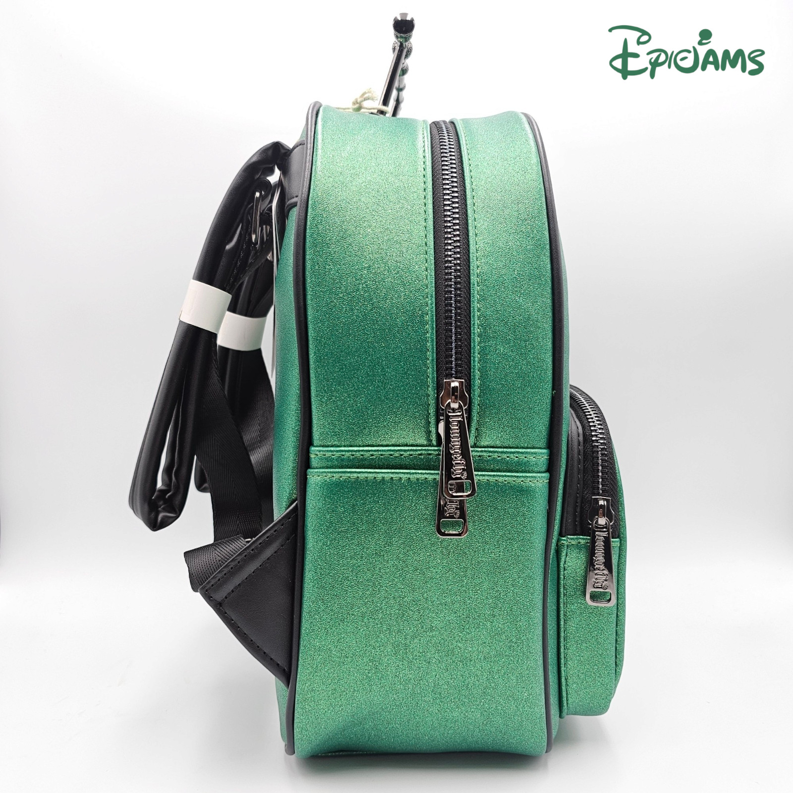 Loungefly Harry Potter Slytherin Elder Wand Mini Backpack New