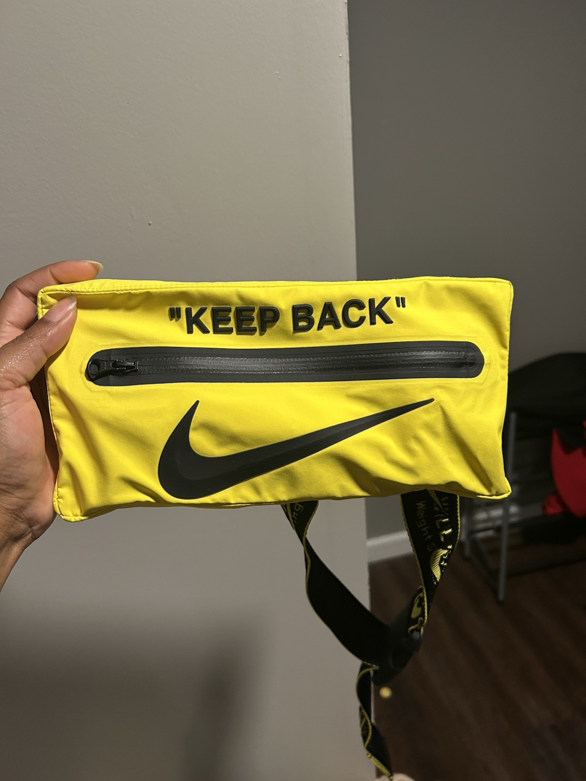 off white yellow fanny