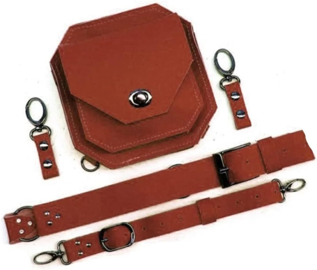 PU Waist Bag Square Hip Packs for Women’S Crossbody Medieval Belt Satchel Pouch