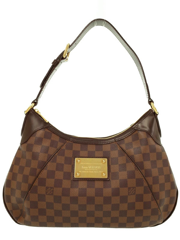 Louis Vuitton Damier Ebene Brown Thames Semi Shoulder Bag
