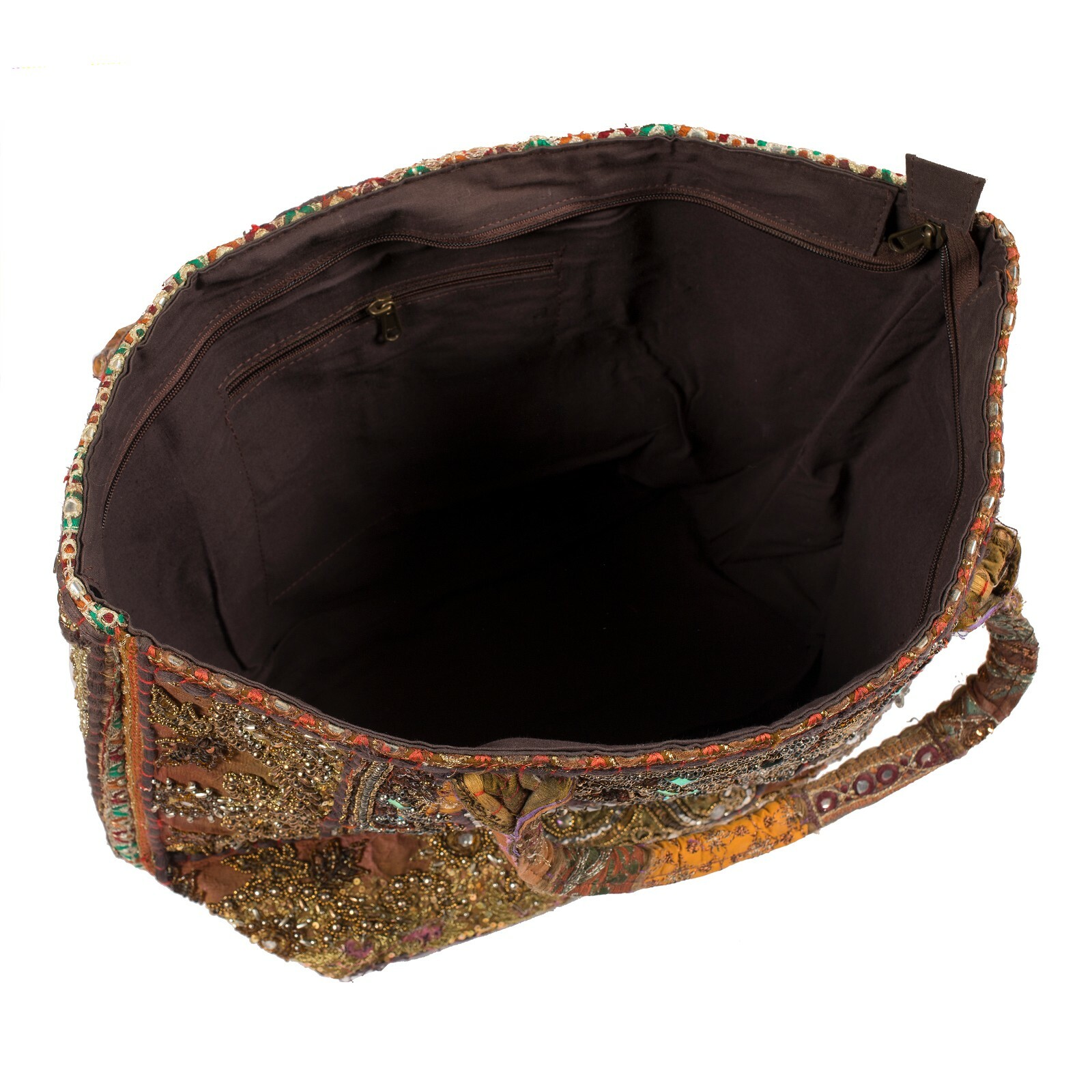 INDIAN VINTAGE BANJARA Shoulder Bags ETHNIC BOHEMIAN GYPSY trendy BAG Beige Bag