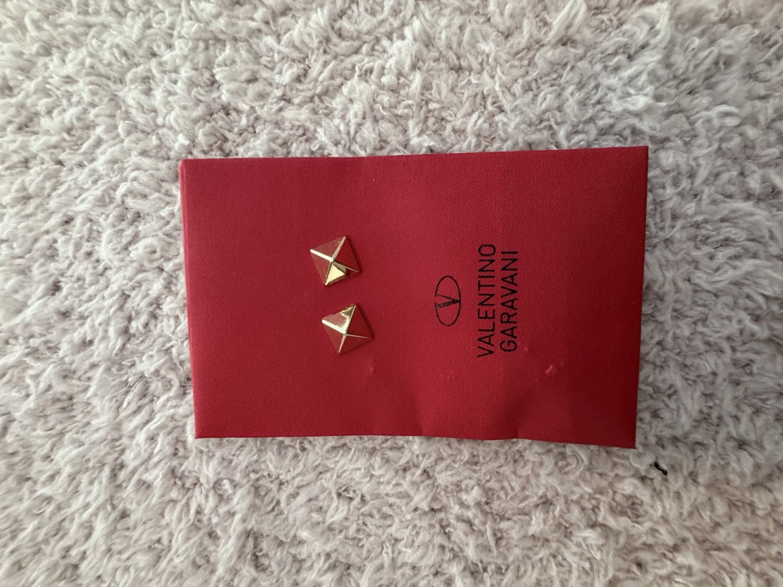 NWT Valentino Garavani Rockstud Medium Open Tote Red Leather Bag MSRP $2445