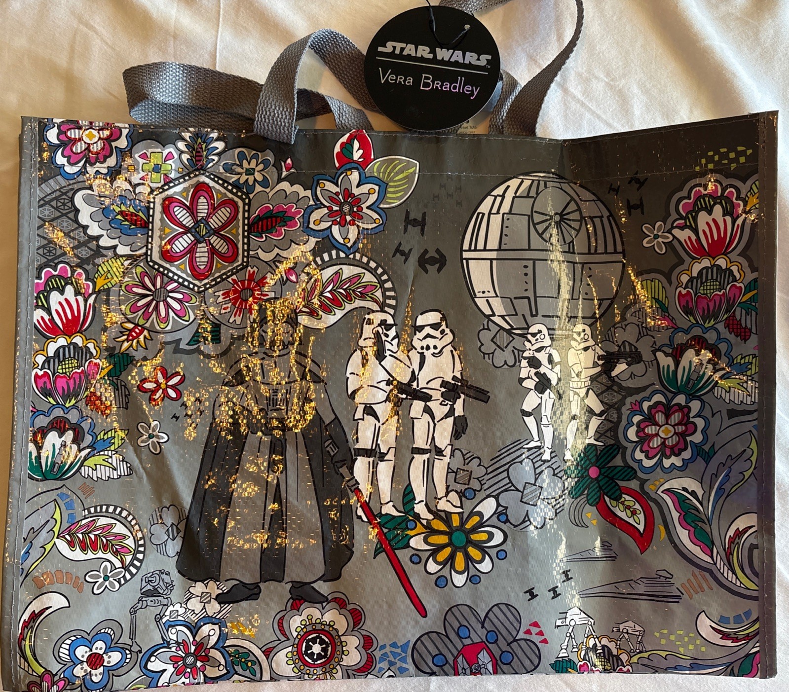 Vera Bradley Star Wars Far, Far Away Market Tote Resusable Bag