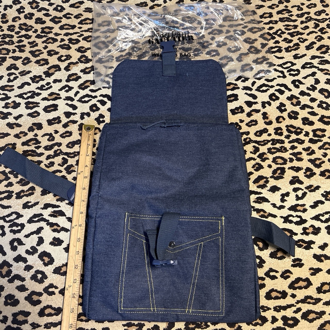 JEAN PAUL GAULTIER DENIM WEEKEND BACKPACK – BRAND NEW