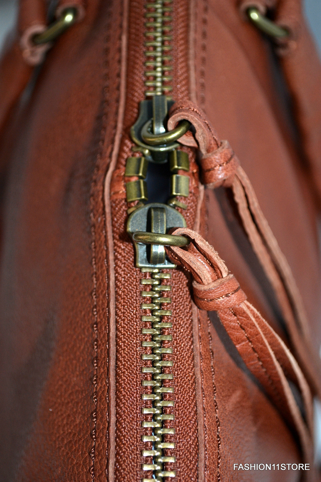 Linea Pelle Brown Satchel Leather Bag Handbag Purse Sac Bolsa NWT