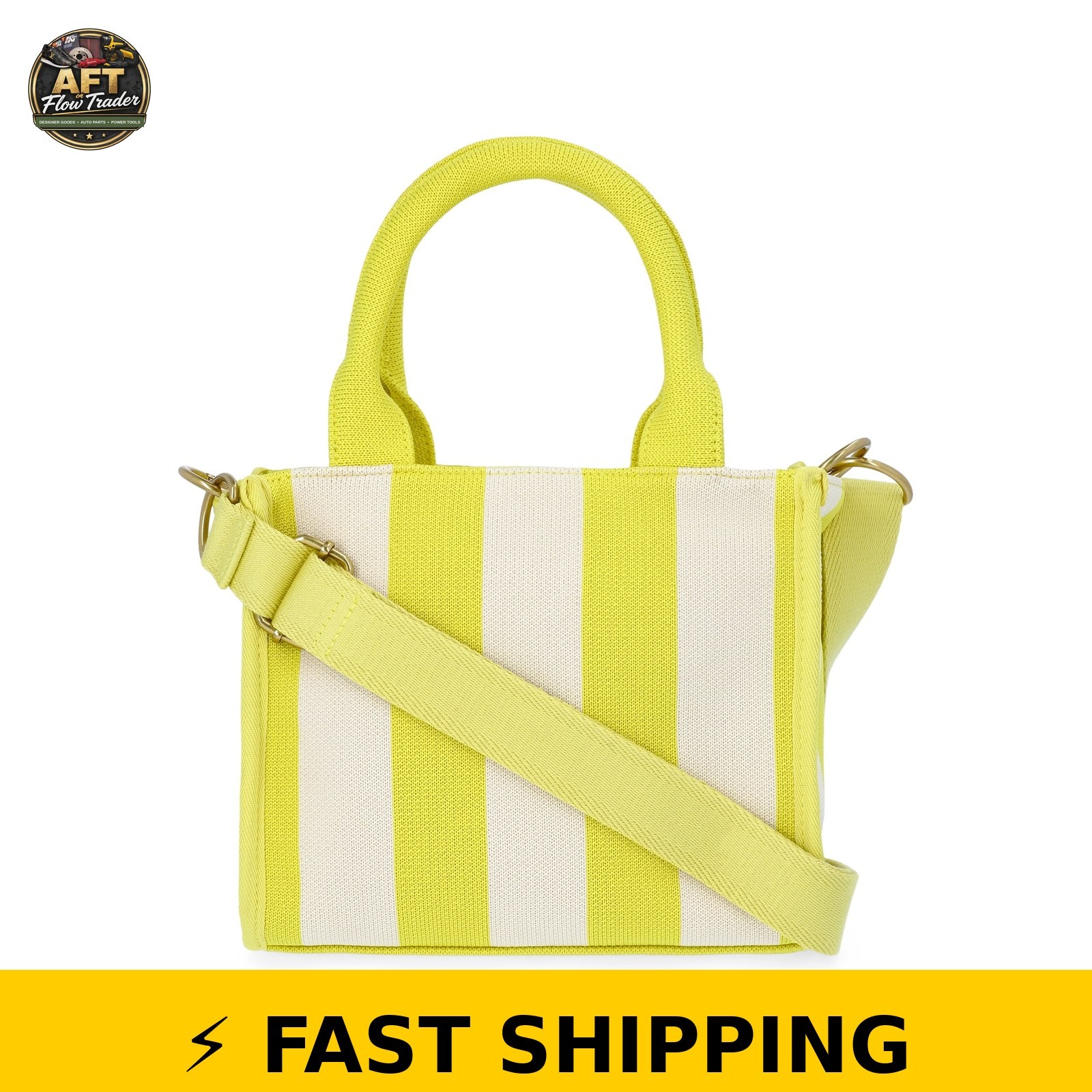 Free Assembly Mini Satchel Handbag – Khaki/Natural Citron