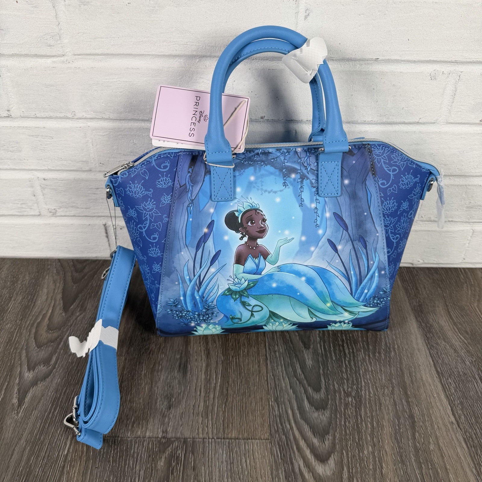Loungefly Disney Princess And The Frog Tiana Firefly Satchel Bag Crossbody NEW
