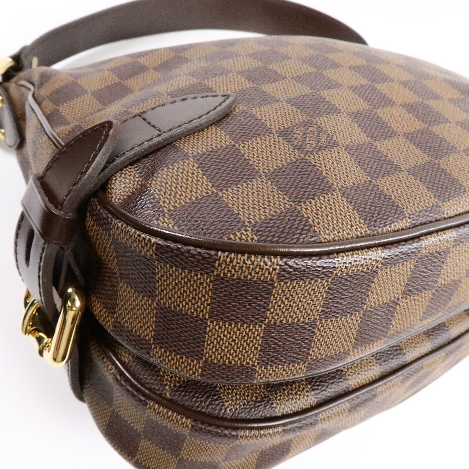 LOUIS VUITTON LV GHW Highbury Shoulder Bag N51200 Damier Brown