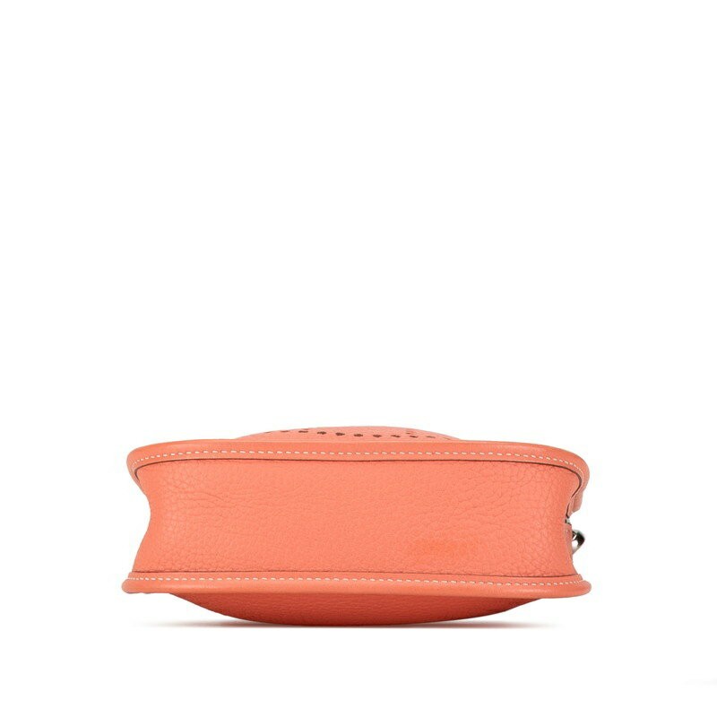 Hermes Evelyn TPM Shoulder Bag Square Q Stamp Strap Crevette Taurillon Clemence