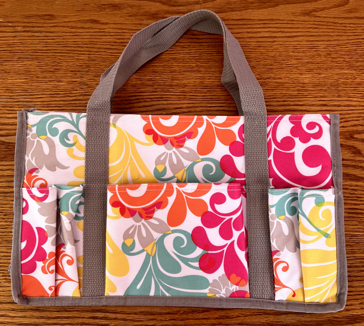 THIRTY-ONE Small Colorful Organizing Carrying Bag 8 x 13 1/2 in (A103)