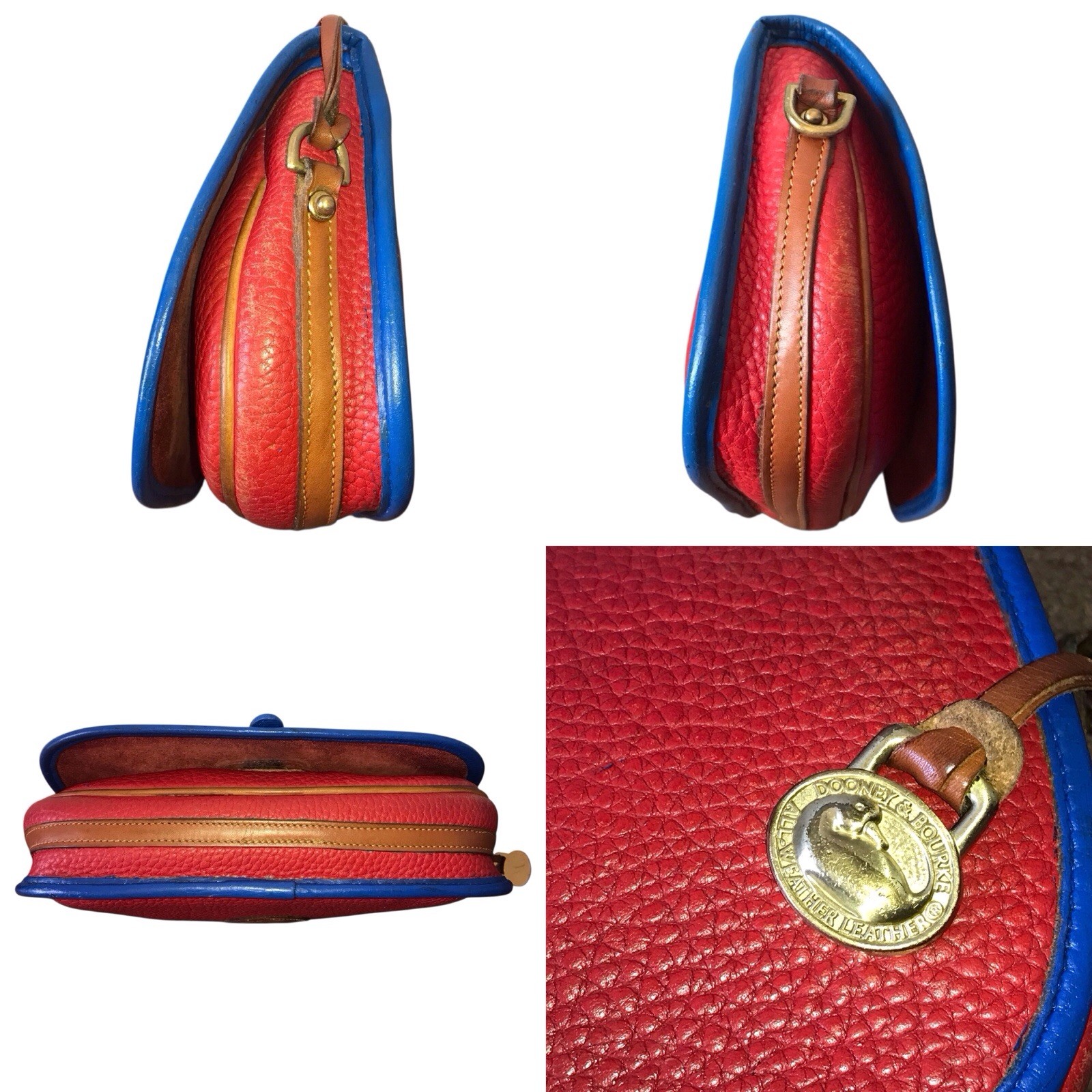 Vintage REPAINTED “Saddle Up Tack” Dooney & Bourke Crossbody Bag