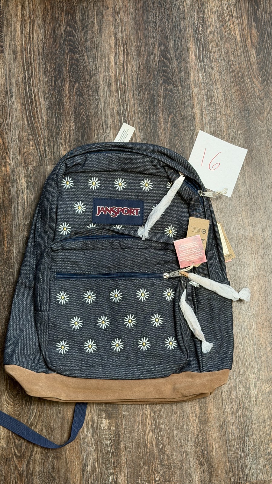 JanSport Right Pack: Expressions Denim Dark Backpack