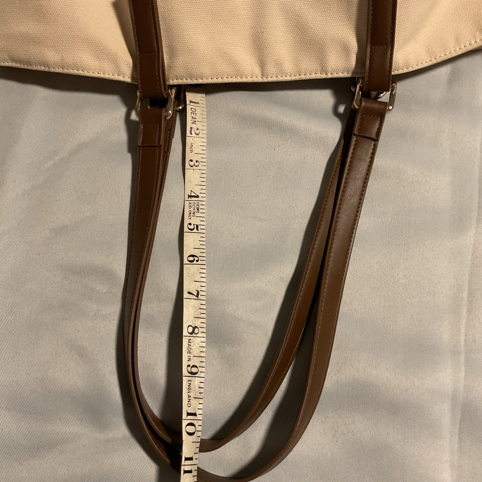 Isaac Mizrahi Live! Bridgehampton Tote Bag Pink Striped Lining New