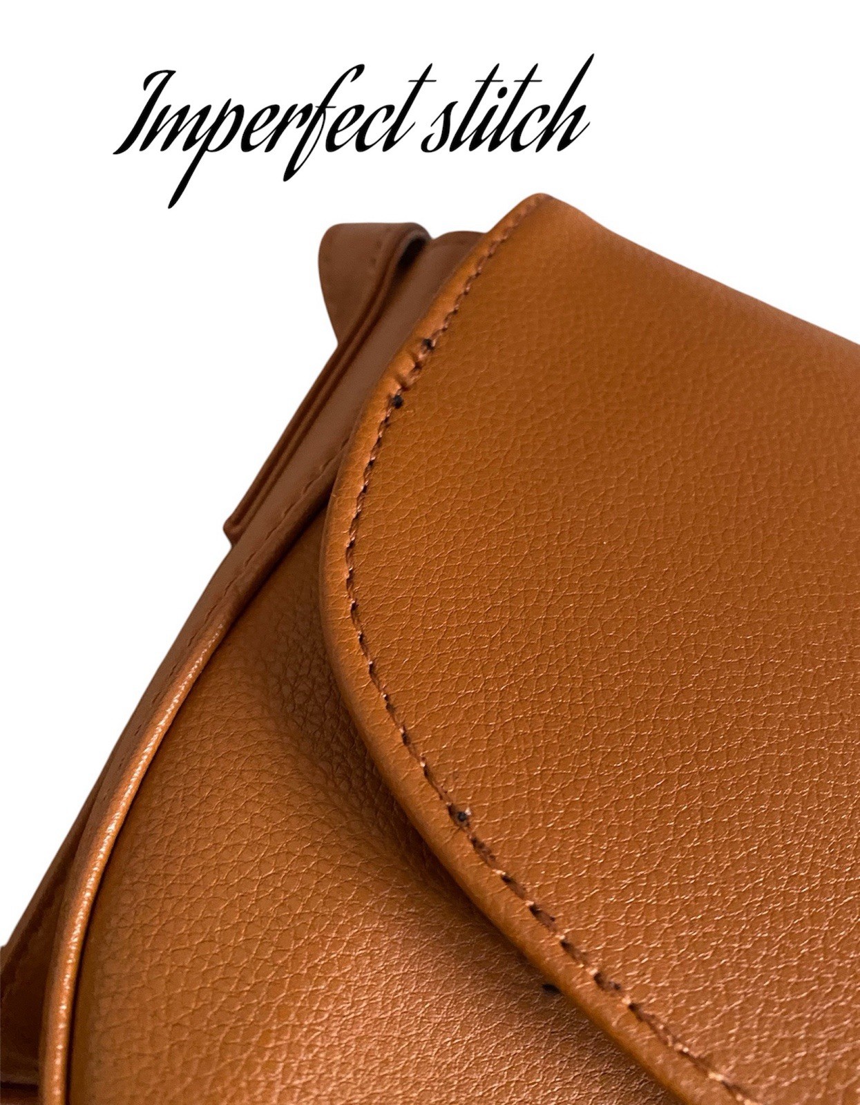 JJ Winters Ivy Genuine Leather Caramel Crossbody Bag