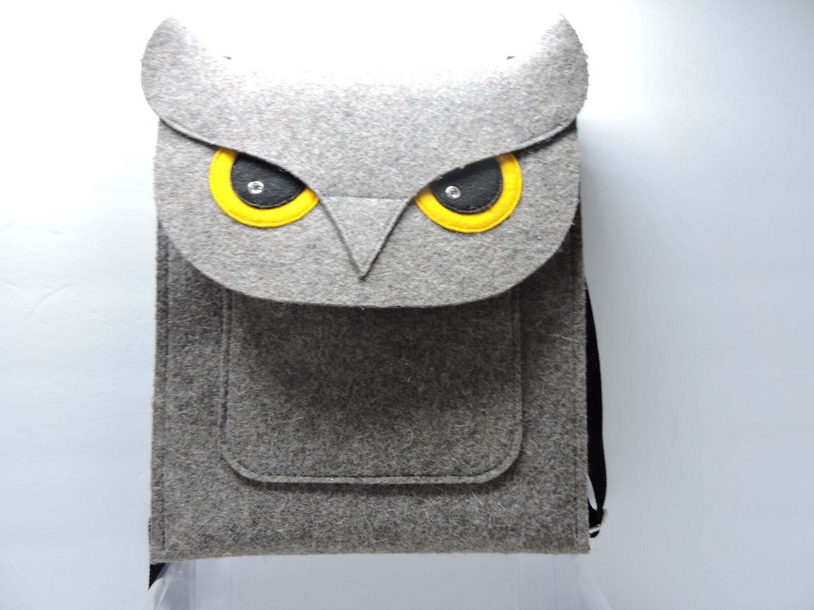 Boutique ID Purse Grey and yellow with shoulder/crossbody strap Ipad case