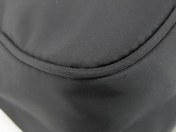 PRADA Nylon One Shoulder Bag Hobo Bag Mini Bag Handbag NERO Black Nylon
