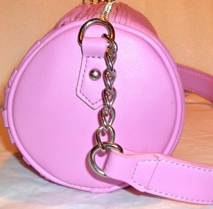 Juicy Couture Fondant Pink Run the World Shoulder Barrel Bag NWT & FREE SHIP –