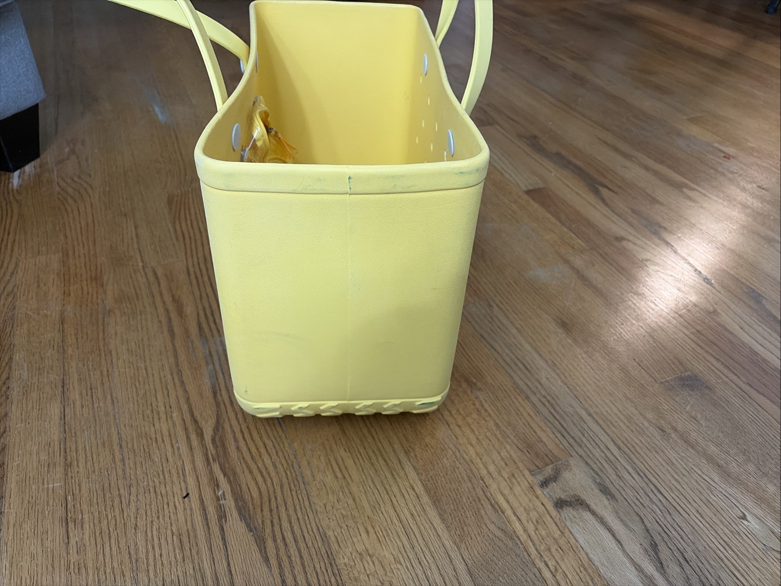 Original Bogg Bag Large Tote Yellow One Insert