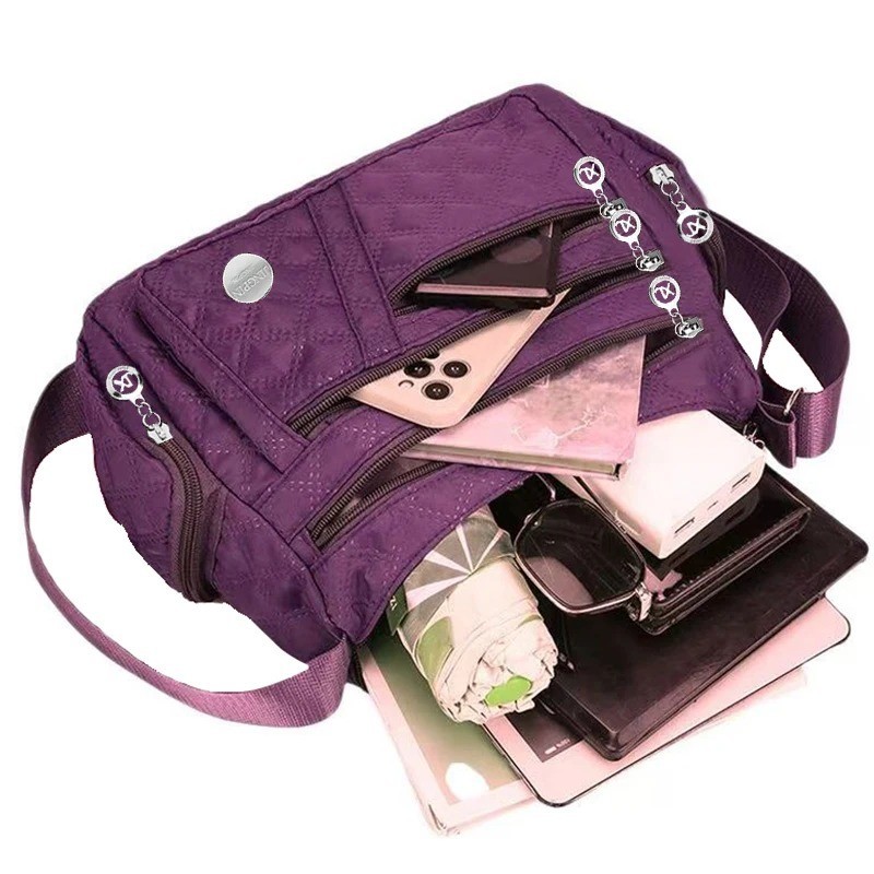 Style Neutral Nylon Fabric Ladies Handbag Oxford Cloth Shoulder Strap Crossbody