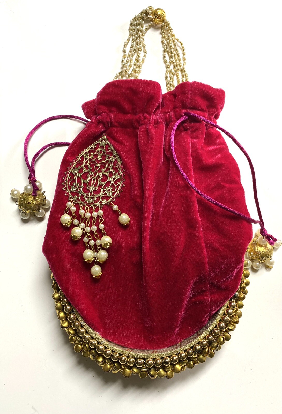Purse Potli Indian Evening Bag Ethnic Wedding Bridal Or Everyday Hand Bag Gift