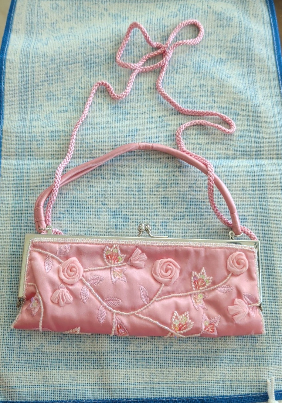 Valerie Stevens Beaded And Sequin Clutch / Evening Purse