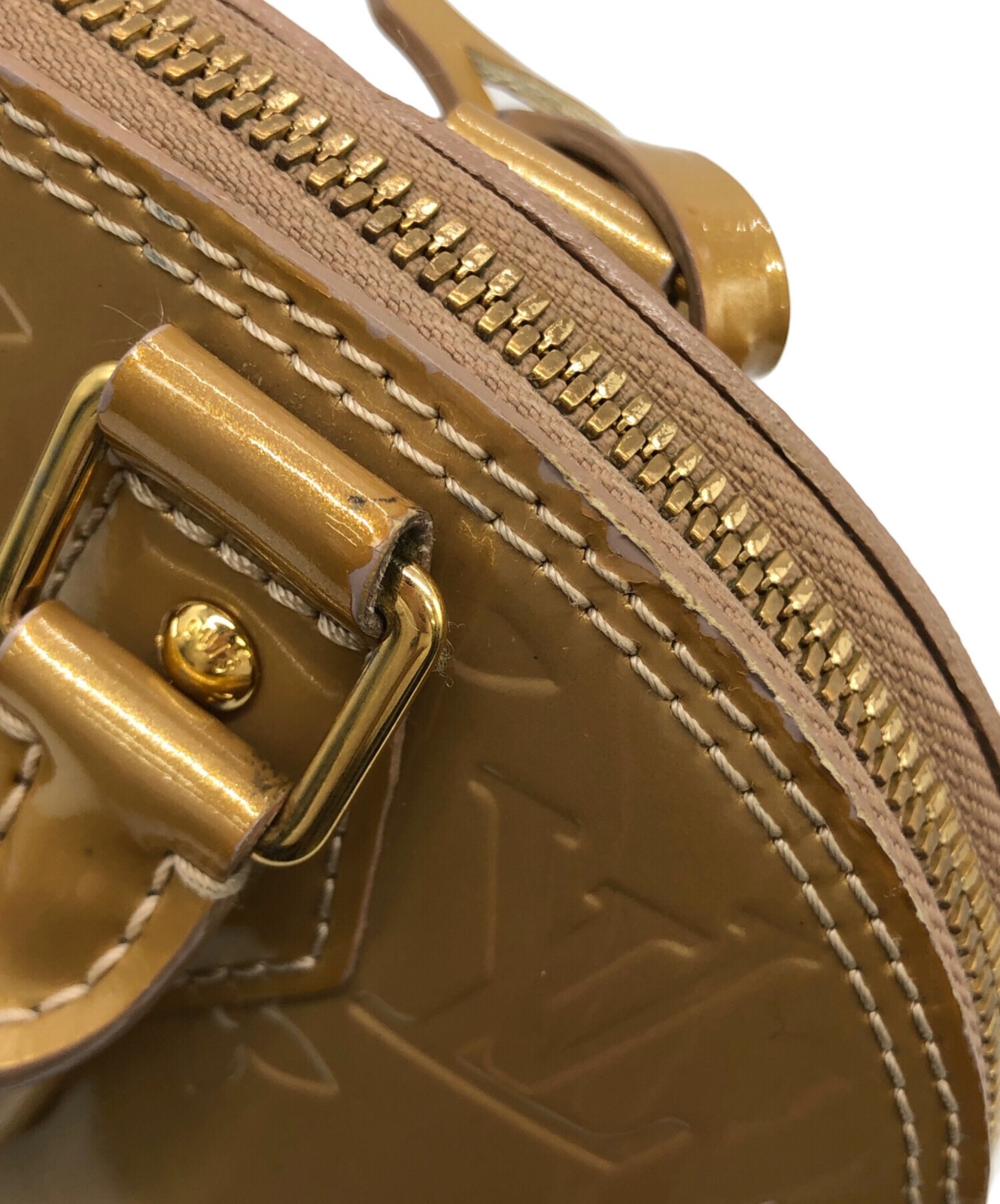 Louis Vuitton 2-Way M91752 Beige Shoulder Bag #TFB2719