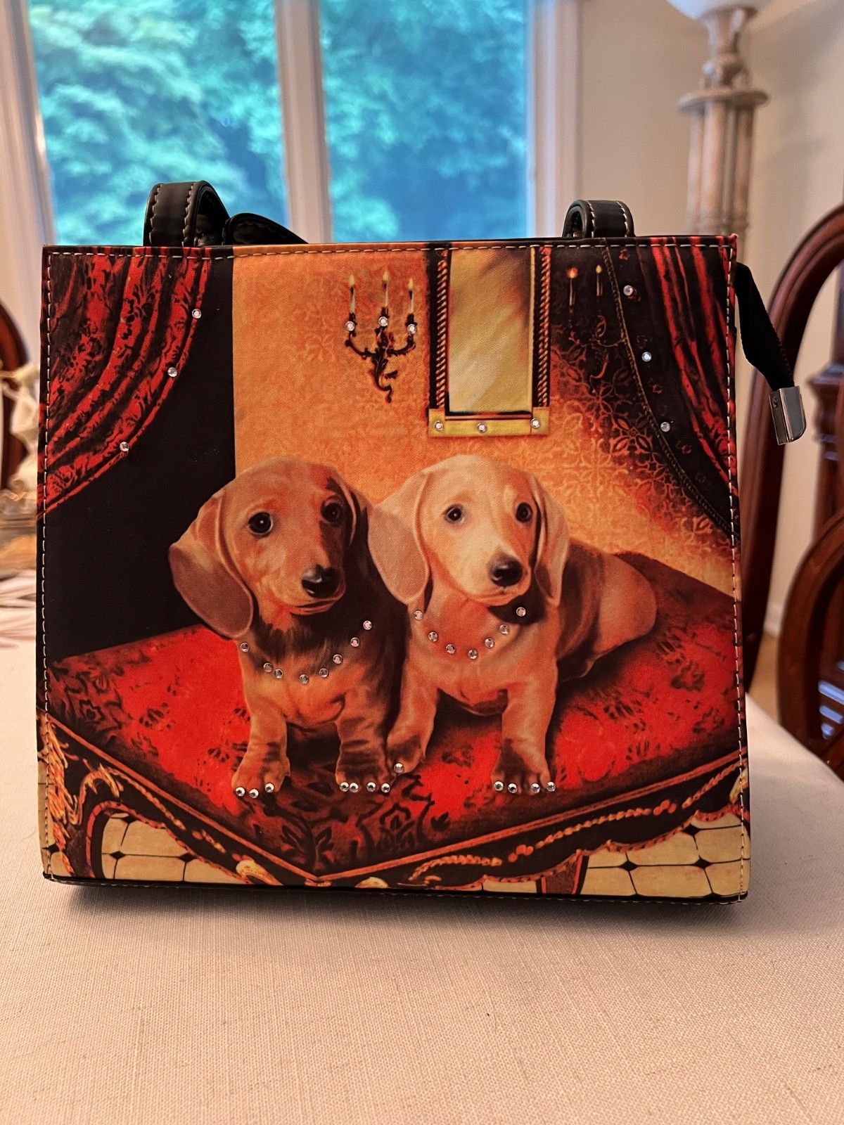 Adorable Dachshund Wiener Dog handbag