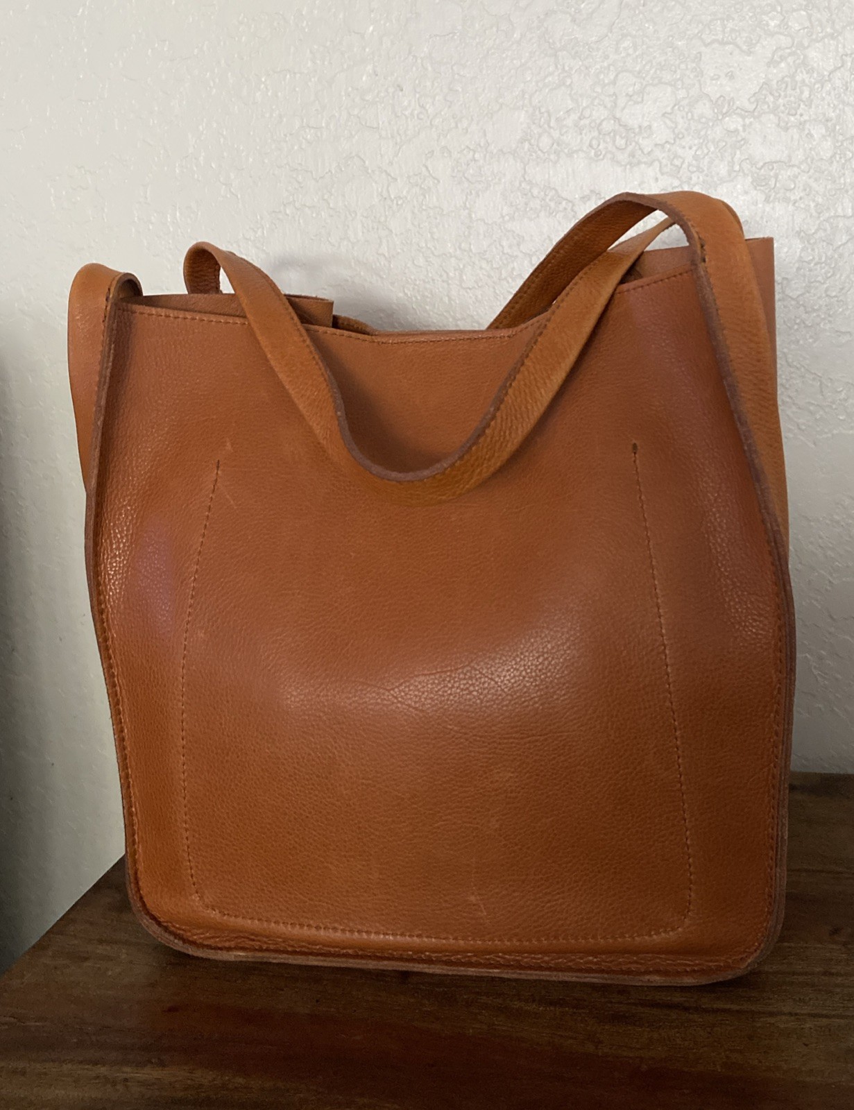 Madewell The Sydney Crossbody Bag Burnished Caramel